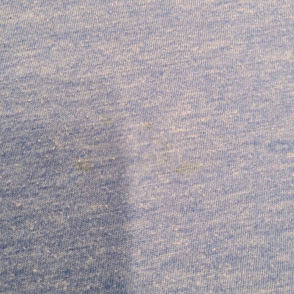 Adidas Large Men’s Performance Blue Heather Tee Shirt - Picture 10 of 10